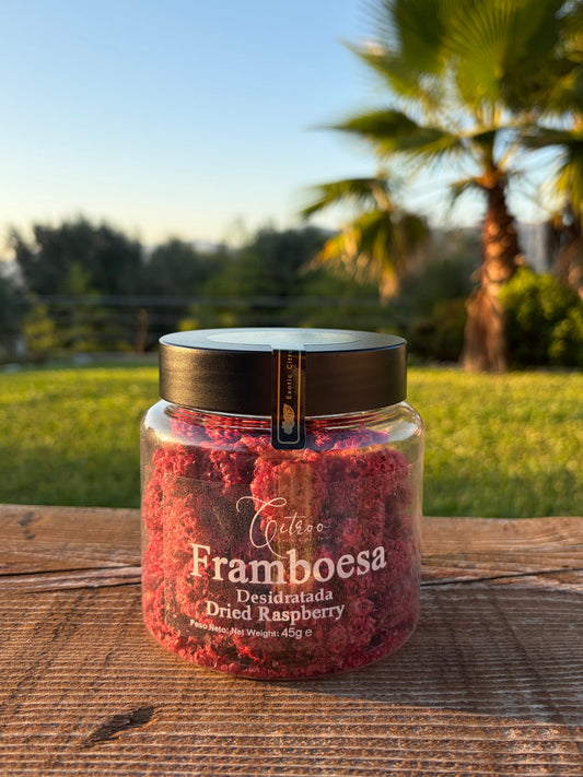 Framboesa desidratada